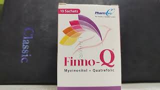 Finno Q Sachet  inositol alnafaypharmacy folicacid pregnancy pcos hormones hormonehealth [upl. by Krenn]