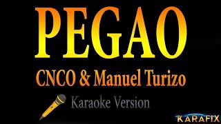 CNCO Manuel Turizo  Pegao Karaoke Instrumental [upl. by Garbe]