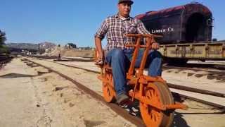 Sheffield Railroad Velocipede railbike [upl. by Questa]