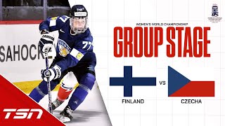 Finland vs Czechia FULL HIGHLIGHTS  2024 Womens World Hockey Championship [upl. by Aikim]