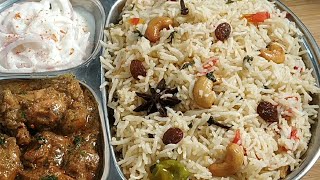 வீடே மணக்கும் கல்யாண வீட்டு நெய் சோறு Ghee Rice Recipe in Pressure Cooker Tasty Ghee Rice in Tamil [upl. by Elazaro]