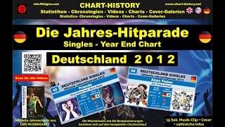 YearEndChart Singles Deutschland 2012 vdw56 [upl. by Zendah]