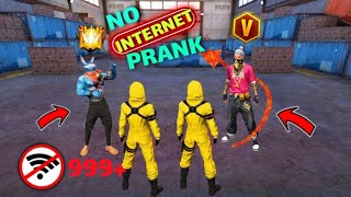 NO INTERNET PRANK IN LONE WOLF🤯 [upl. by Eirovi]