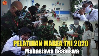 Pelatihan MABEA Mahasiswa Beasiswa TNI Tahun 2020 [upl. by Nealy738]