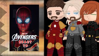 Avengers React to Peter Parker  Marvel GCRV [upl. by Nicki]