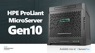 Introducing the HPE ProLiant MicroServer Gen10 [upl. by Vizzone]