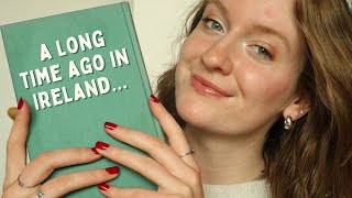 Whispers of Ireland  Reading Irish Fairytales ASMR🕯🍂 with soft rain [upl. by Derek]