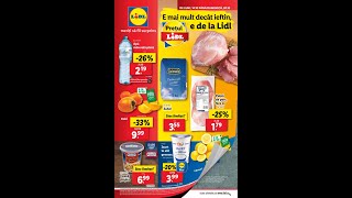 Catalog Lidl 14 Octombrie  20 Octombrie 2024  Oferta Lidl din 14102024 [upl. by Onailerua352]