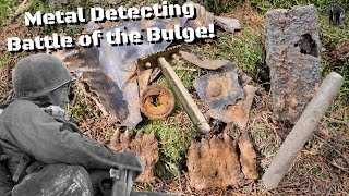 Metal Detecting  Ardennes Battle of the Bulge [upl. by Namad]