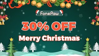 Grab a 30 Discount on FonePaws Data Recovery and Multimedia Software Start today [upl. by Aiem]