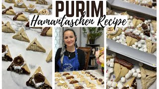 Purim  Hamantaschen Recipe [upl. by Nibbor]