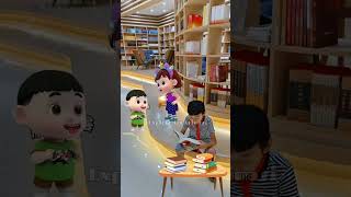 Dont make noise in the library animation cartoon funny comedy [upl. by Derfniw]