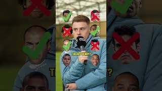 HARVEY BARNES picks between FOOTBALL LEGENDS 👑 shorts [upl. by Thier918]