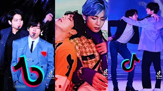 BTS TaeKook  Kim Taehyung amp Jeon Jungkook  Tiktok Compilation 21 [upl. by Aisiram754]