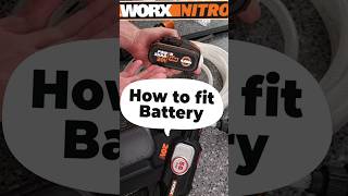 Best way to fit battery  Worx Hydroshot 56bar [upl. by Hgeilhsa]