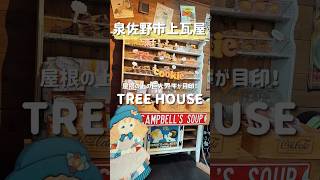 【泉佐野市｜ケーキ工房TREE HOUSE】お店の目印は屋根にケーキがのってます！見た目にもかわいいケーキがいっぱい！ short [upl. by Enyalaj302]