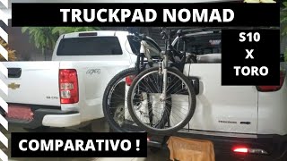 TruckPad Duo NOMAD  Comparativo TORO X S10 [upl. by Sidnarb230]