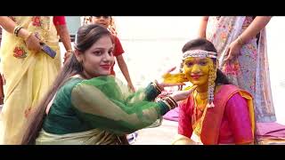 Ridhi Navari Shiva Mhatre  New Aagri Koli Haldi Song 2023  Haldi Songs Marathi 2024 [upl. by Kitrak]