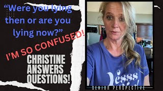 Christine Brown Were you LYING sisterwivesnews [upl. by Shum]