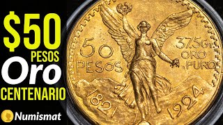 Centenario Moneda de 50 pesos Oro de 1924 [upl. by Boor]