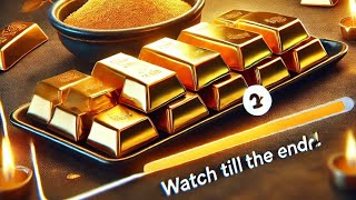 Turning Gold Powder into Pure Gold Bars How Much I Extracted Watch till the end for a surprise [upl. by Annailuj244]