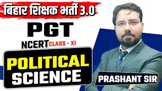 BPSC TRE 30 PGT POL SCIENCE CLASS  Pol Science Class 11th 12th  Complete Pol Science bpsctre [upl. by Dolli]