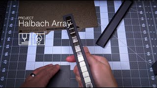 Halbach Magnet Array [upl. by Kramlich]