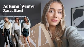 ZARA AUTUMNWINTER HAUL amp TRY ON  NEW IN 2021 [upl. by Gwen920]