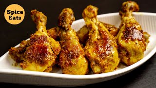 CHICKEN DRUMSTICKS  MALAI CHICKEN DRUMSTICKS RECIPE  CHICKEN LEG FRY [upl. by Erhard]