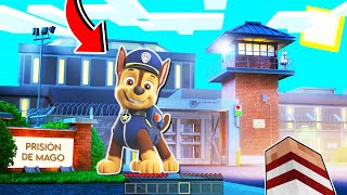 CHASE DE PAW PATROL ME REGALA UNA PRISIÓN EN MINECRAFT [upl. by Nnalorac359]