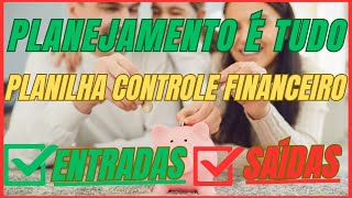 ✅ Planilha Controle Financeiro 💰 [upl. by Jobyna]