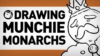 Drawing Munchie Monarchs [upl. by Liamaj]