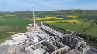 Westbury Cement Works DJIP4 [upl. by Idnyl153]