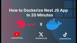 How To Dockerize Nest JS APP Node JS in 20 Minutes [upl. by Eerdua223]