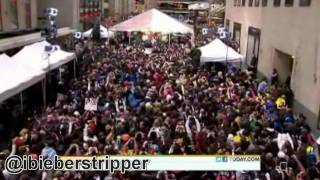 The Today Show Justin Bieber  The Christmas Song ft Usher [upl. by Etterual725]