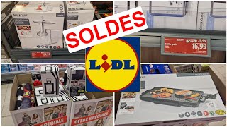 ARRIVAGE LIDL  SOLDES 10 JANVIER 2024 [upl. by Dorcia]