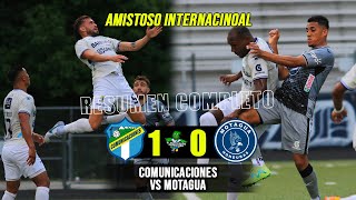 VICTORIA CREMA  Comunicaciones 1 vs Motagua 0 Amistoso Internacional RESUMEN [upl. by Evol696]