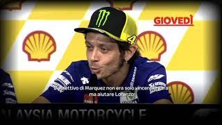 Valentino Rossi smaschera Marc Marquez  Weekend ad alta tensione  Sepang 2015 [upl. by Senoj]