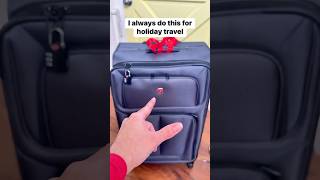 Place an AirTag in luggage to track traveltips holidayseason luggage smartphone apple [upl. by Mellar246]