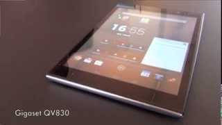 Tablette Gigaset QV830  presentation FR [upl. by Acinomal]