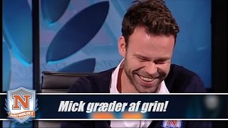 Mick Øgendahl græder af grin [upl. by Einapets]