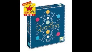 Quartino strategy game from 7 years old [upl. by Llednahc]