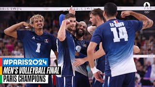 Mens Volleyball Final 🏐  Paris Champions [upl. by Ynaitirb]