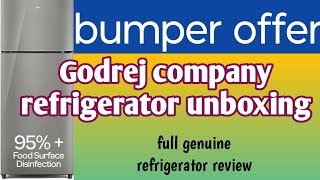 Fridge Transformation 😍 bumper offer fridge unboxing [upl. by Happy]