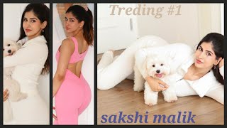 Sakshi Malik One Off The Most Gorgeous Selibrety High Quality Reels Video Dubbing SongET [upl. by Lerrehs]