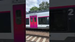 Coradia liner qui passent en gare de Trilport trains trainspotting train trainvideo [upl. by Farrell]