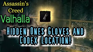 Hidden Ones Gloves and Codex Page Ledecestre Wealth Assassins Creed Valhalla [upl. by Abbotson263]