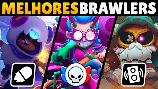 MELHORES BRAWLERS PARA RANQUEADA 🔥 [upl. by Odelia]