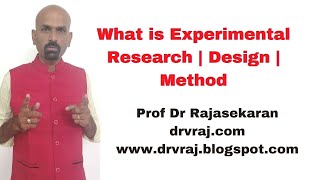 What is experimental research  Experimental Research Design Method [upl. by Madaras716]