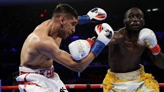 Terence Crawford vs Amir Khan Best Highlights HD [upl. by Susejedairam112]